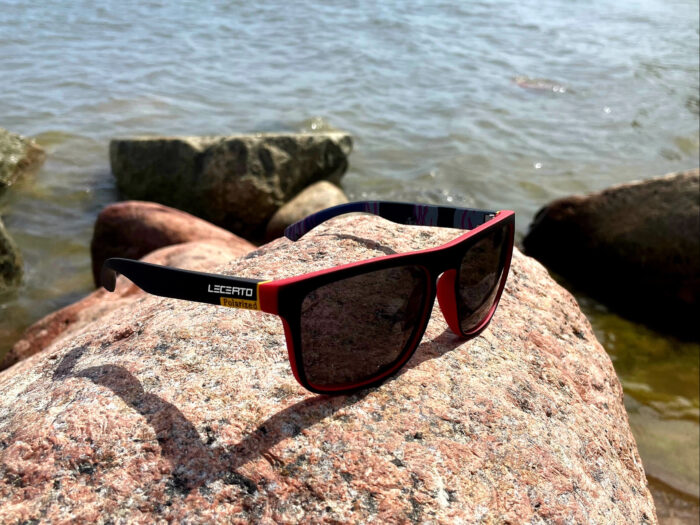 OKULARY PRZECIWSŁONECZNE POLARYZACYJNE UV400 LECERTO ZESTAW - obrazek 5