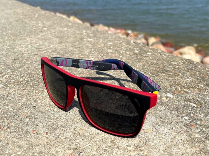 OKULARY PRZECIWSŁONECZNE POLARYZACYJNE UV400 LECERTO ZESTAW - obrazek 8