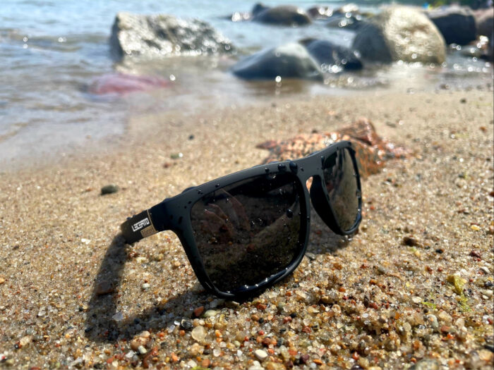 OKULARY PRZECIWSŁONECZNE POLARYZACYJNE UV400 LECERTO ZESTAW - obrazek 4