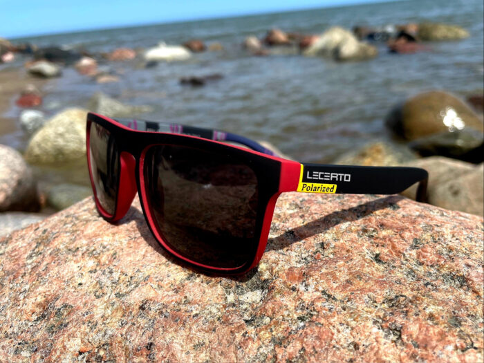 OKULARY PRZECIWSŁONECZNE POLARYZACYJNE UV400 LECERTO ZESTAW - obrazek 9