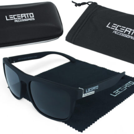 OKULARY PRZECIWSŁONECZNE POLARYZACYJNE UV400 LECERTO ZESTAW
