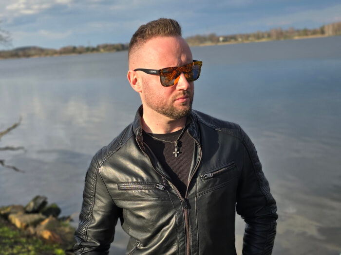 OKULARY PRZECIWSŁONECZNE POLARYZACYJNE UV400 LECERTO ZESTAW - obrazek 4