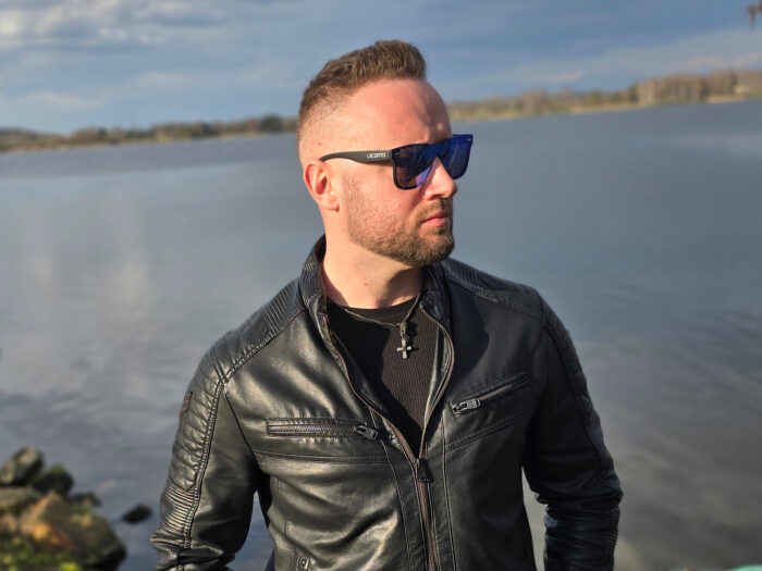 OKULARY PRZECIWSŁONECZNE POLARYZACYJNE UV400 LECERTO ZESTAW - obrazek 4