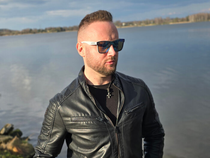 OKULARY PRZECIWSŁONECZNE POLARYZACYJNE UV400 LECERTO ZESTAW - obrazek 4