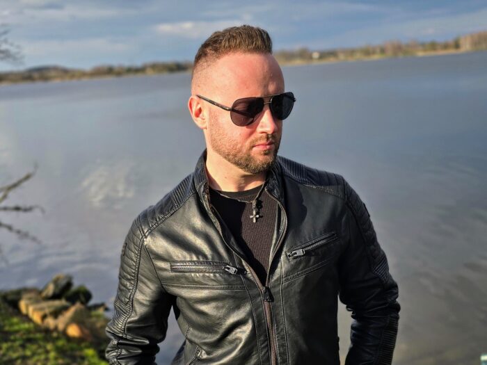 Okulary przeciwsłoneczne polaryzacyjne UV400 LECERTO AVIATOR 8725 ZESTAW - obrazek 4