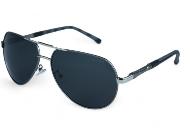 Okulary przeciwsłoneczne polaryzacyjne UV400 LECERTO AVIATOR 8725 ZESTAW - obrazek 2