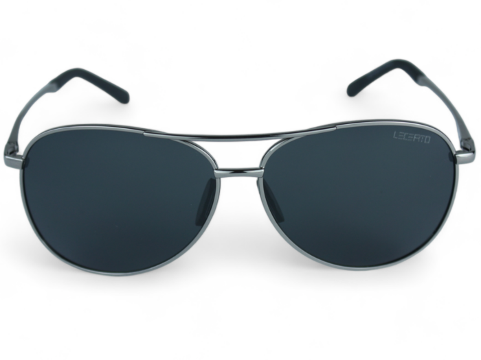 OKULARY PRZECIWSŁONECZNE POLARYZACYJNE UV400 LECERTO AVIATOR ZESTAW - obrazek 3