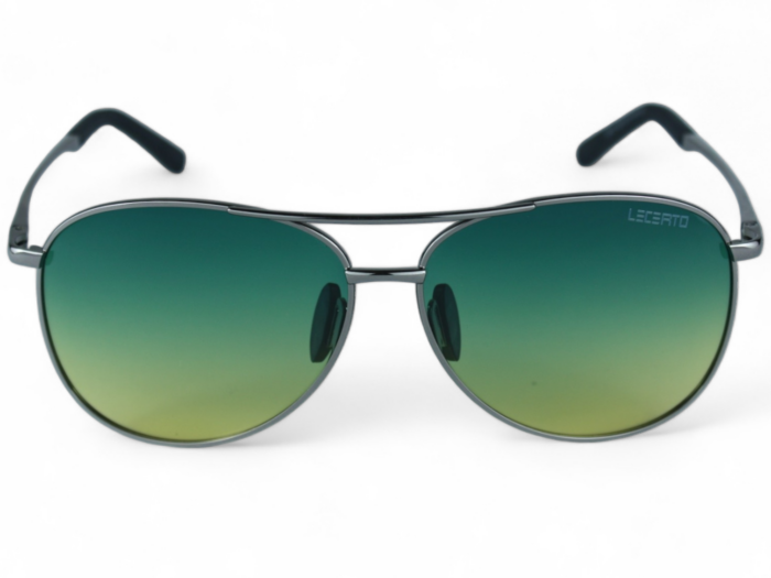 OKULARY PRZECIWSŁONECZNE POLARYZACYJNE UV400 LECERTO AVIATOR ZESTAW - obrazek 3