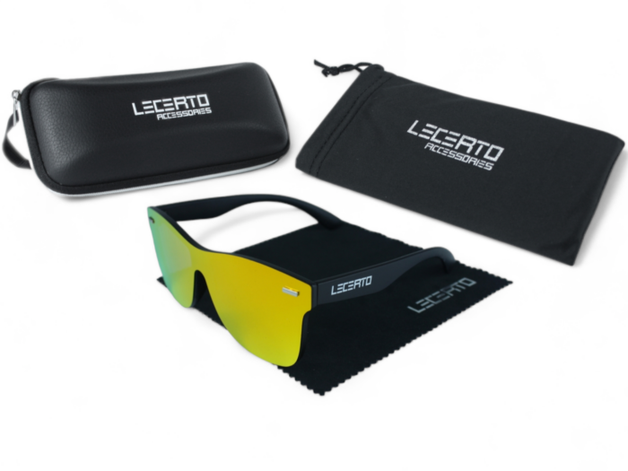 OKULARY PRZECIWSŁONECZNE POLARYZACYJNE UV400 LECERTO ZESTAW - obrazek 6