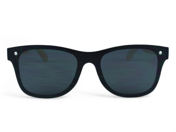 OKULARY PRZECIWSŁONECZNE DREWNIANE UV400 LECERTO ZESTAW - obrazek 2