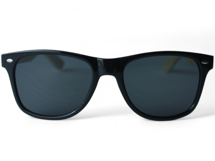 OKULARY PRZECIWSŁONECZNE DREWNIANE UV400 LECERTO ZESTAW - obrazek 2