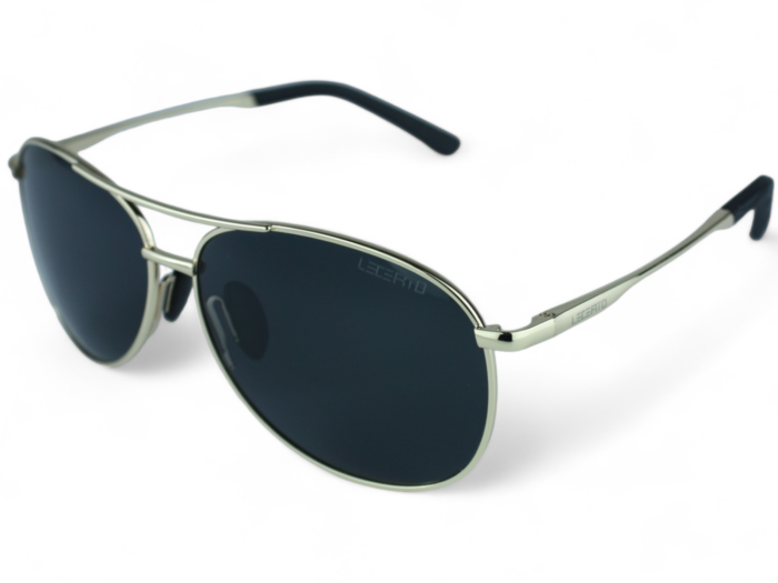 OKULARY PRZECIWSŁONECZNE POLARYZACYJNE UV400 LECERTO AVIATOR ZESTAW - obrazek 2