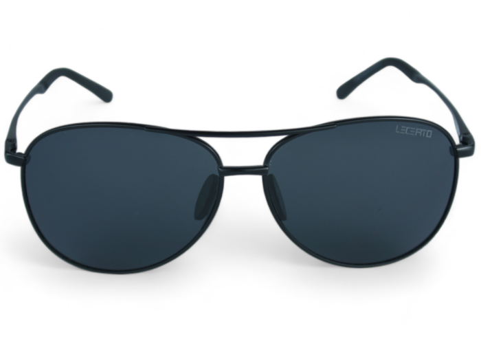 OKULARY PRZECIWSŁONECZNE POLARYZACYJNE UV400 LECERTO AVIATOR ZESTAW - obrazek 3