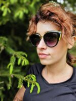 OKULARY PRZECIWSŁONECZNE DAMSKIE KOCIE UV400 LECERTO ZESTAW - obrazek 5