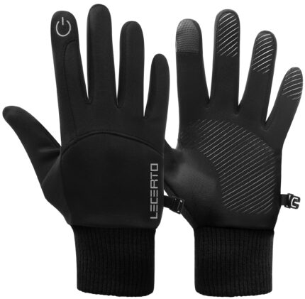Zimowe rękawiczki dotykowe wodoodporne Lecerto