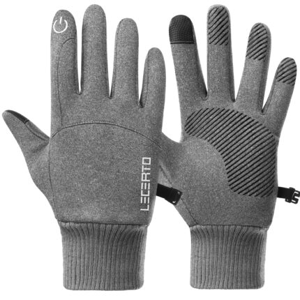 Zimowe rękawiczki dotykowe wodoodporne Lecerto