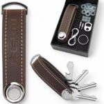 LECERTO SKÓRZANY ORGANIZER BRELOK ETUI NA KLUCZE SKÓRA NATURALNA PREMIUM