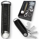 LECERTO SKÓRZANY ORGANIZER BRELOK ETUI NA KLUCZE SKÓRA NATURALNA PREMIUM