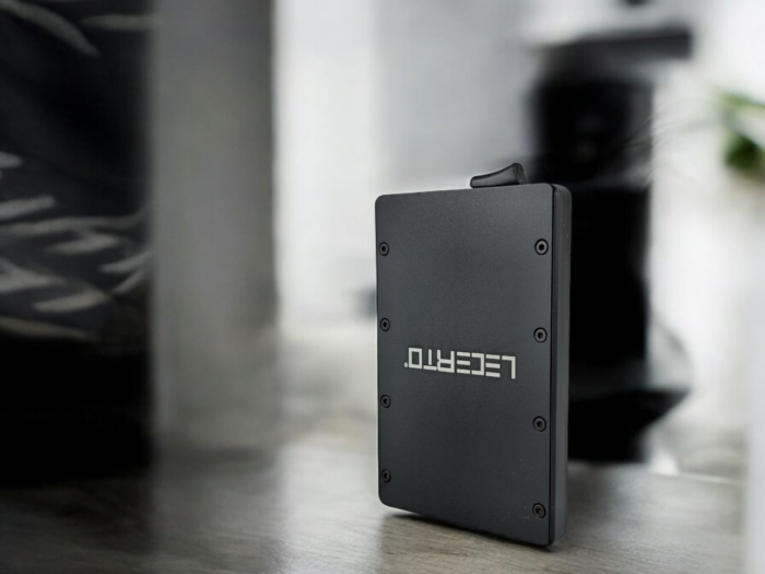 LECERTO Etui na karty płatnicze z blokadą RFID - obrazek 6