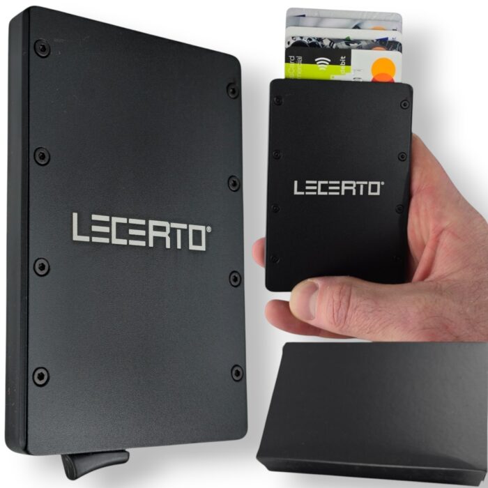 LECERTO Etui na karty płatnicze z blokadą RFID - obrazek 1