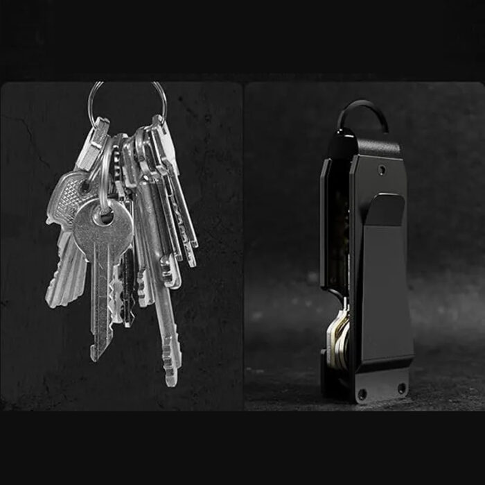 LECERTO ALUMINIOWE ETUI BRELOK NA KLUCZE CARBON - obrazek 11