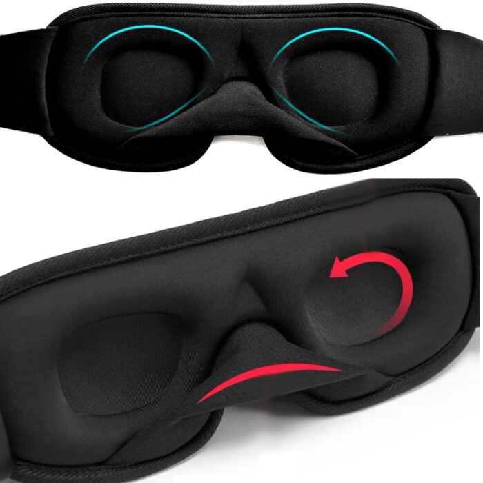 OPASKA PRZYCIEMNIAJĄCA ŚWIATŁO NA OCZY LECERTO - obrazek 4