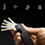 LECERTO ALUMINIOWE ETUI BRELOK NA KLUCZE NIEBIESKI CARBON - obrazek 12