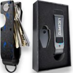 LECERTO ALUMINIOWE ETUI BRELOK NA KLUCZE NIEBIESKI CARBON