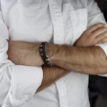 SKÓRZANA PERSONALIZOWANA BRANSOLETKA PLECIONA MĘSKA RZEMIEŃ SKÓRA NATURALNA PREMIUM GRAWER GRATIS - obrazek 6