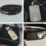 BRELOK DO KLUCZY NIEŚMIERTELNIK WISIOREK I ŁAŃCUSZEK PREZENT GRAWER GRATIS - obrazek 8